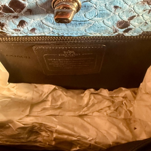 NWT Coach Gramercy Python Handbag - Picture 9 of 9